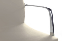 Изображение кресло rv design plaza-m (fk004-в12) кожа светло-серая